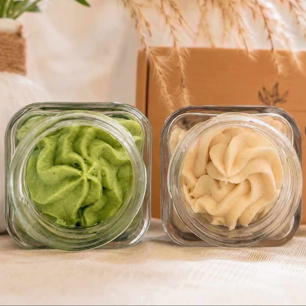 Coffret Duo Panna — deux baumes corps et cheveux texture chantilly
